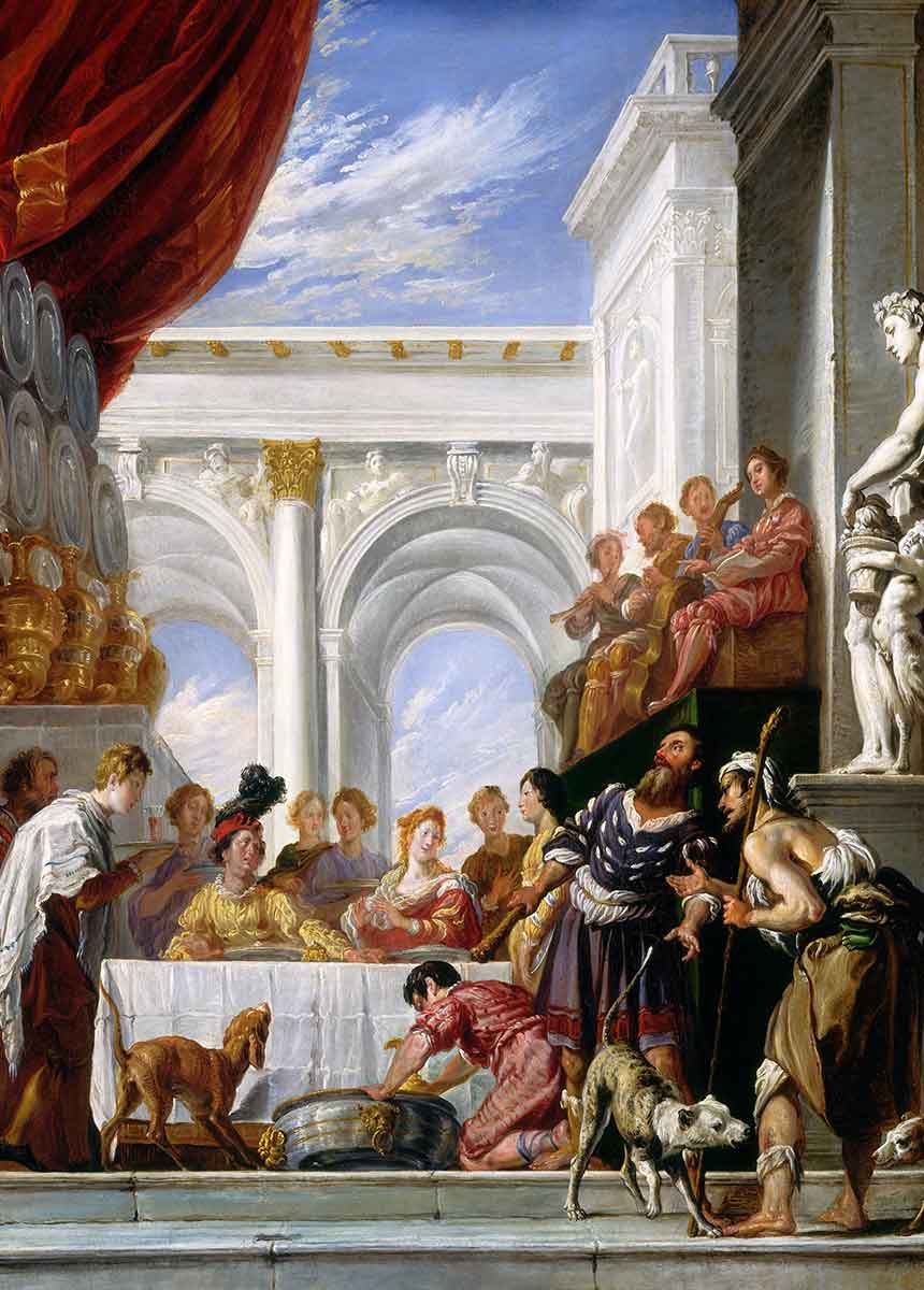 rich man lazarus parable painting
