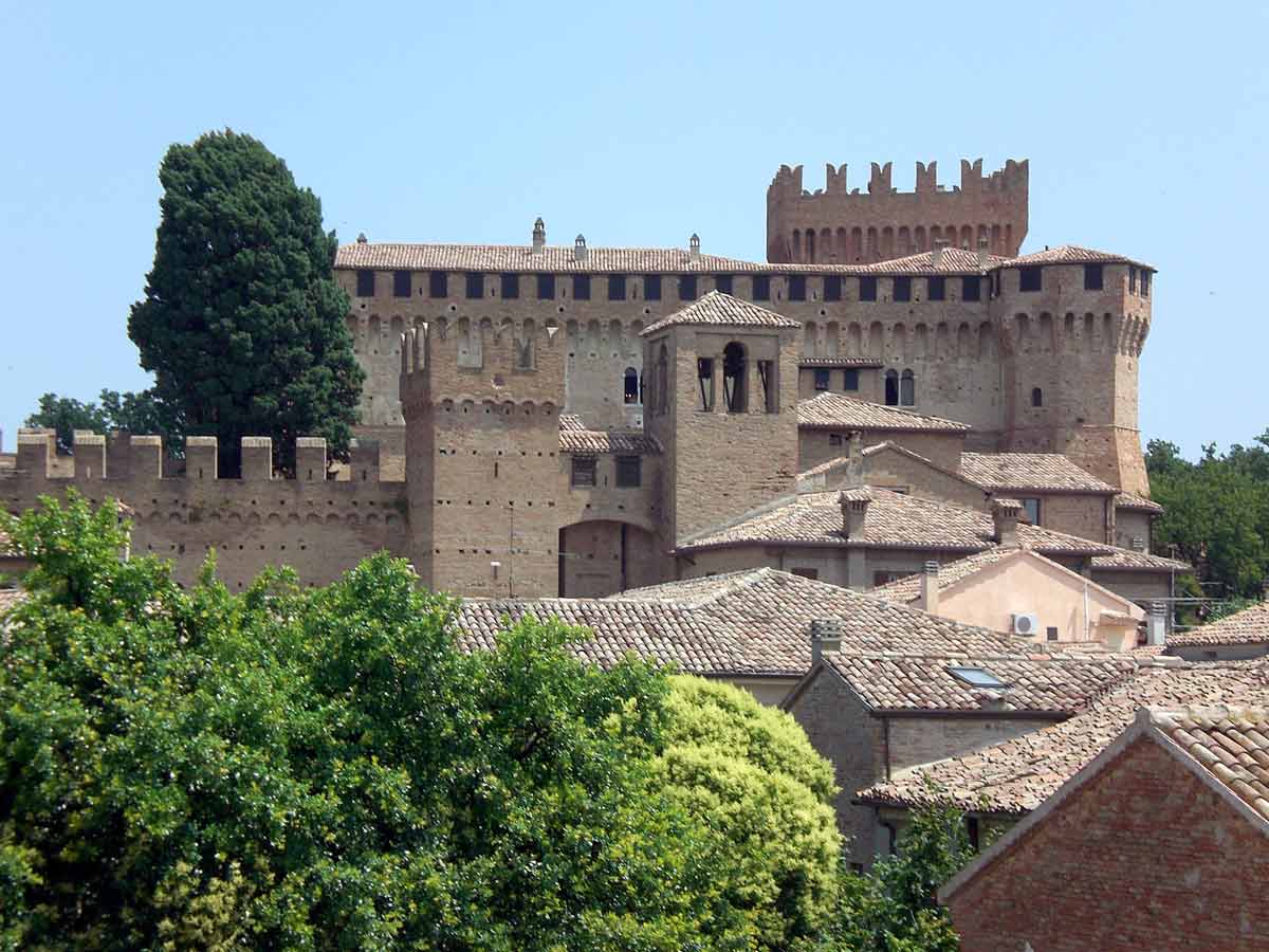 rocca gradara medieval castles italy