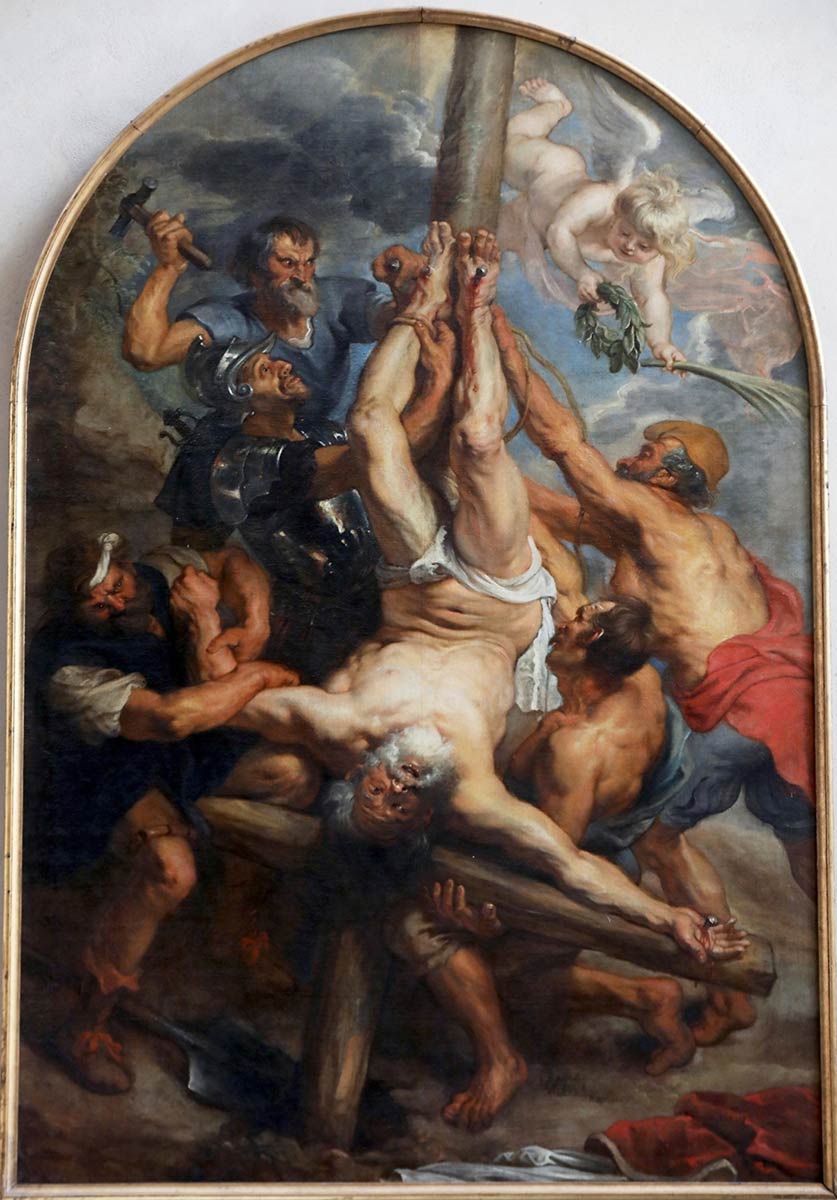 rubens cruxifixion st peter