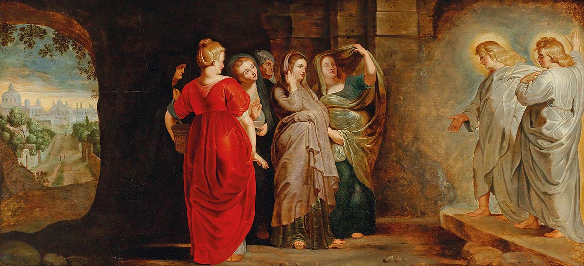 rubens empty tomb resurrection