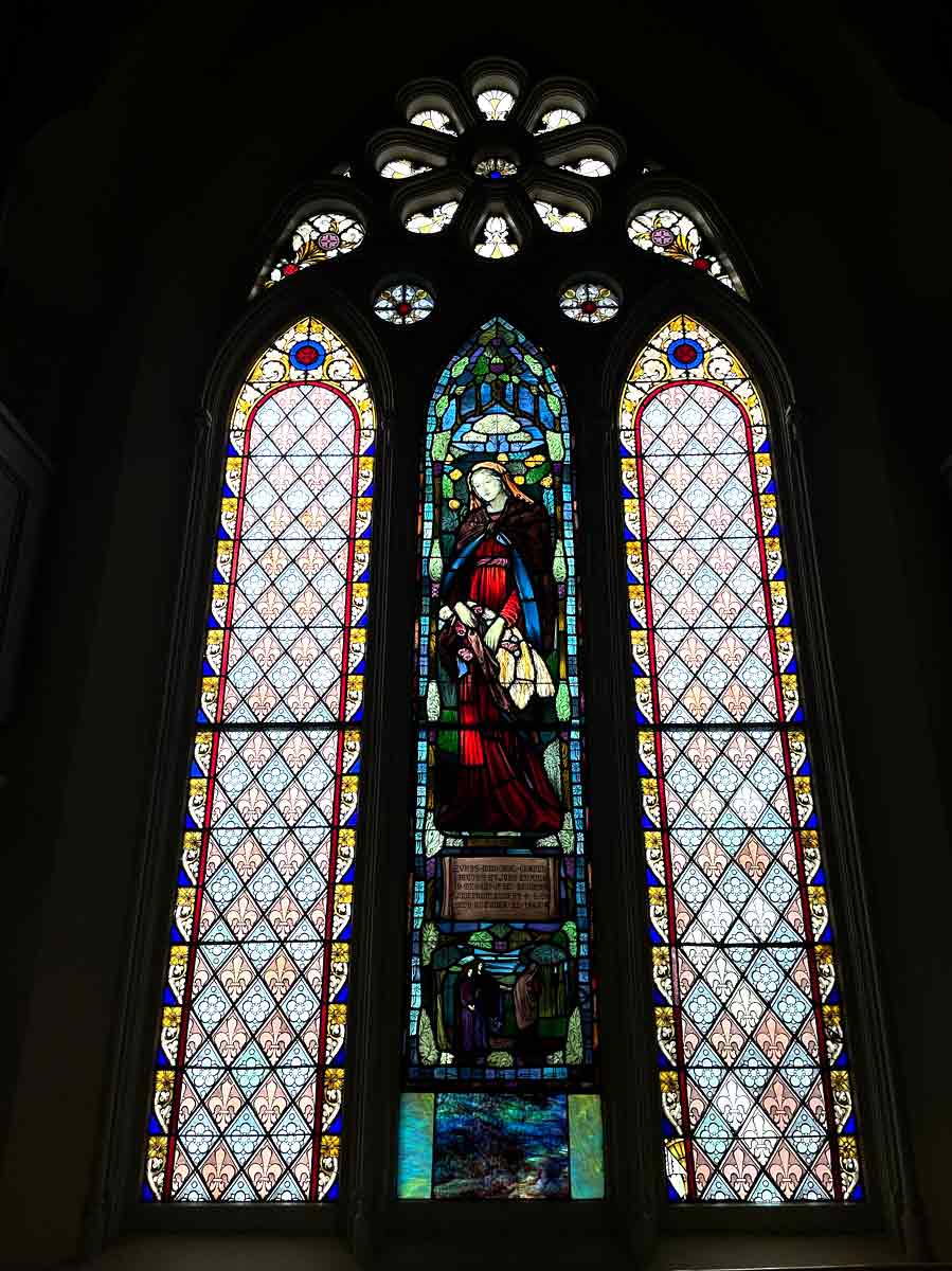 ruth stained glass women in the bible