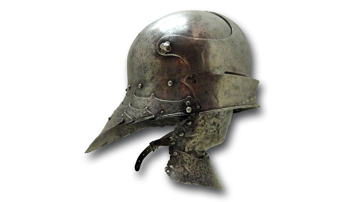 sallet medieval helmet