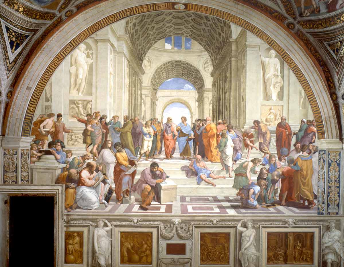school athens raffaello painting