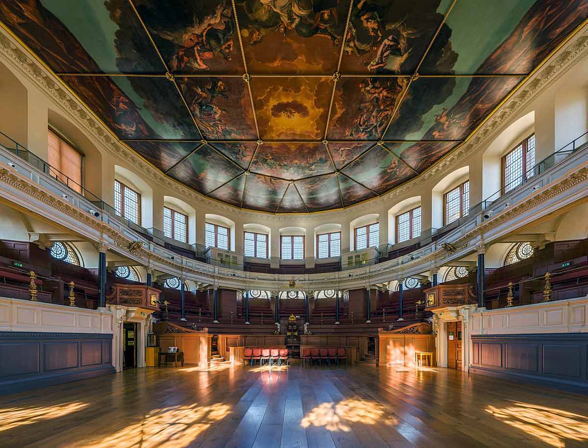 sheldonian theater interior