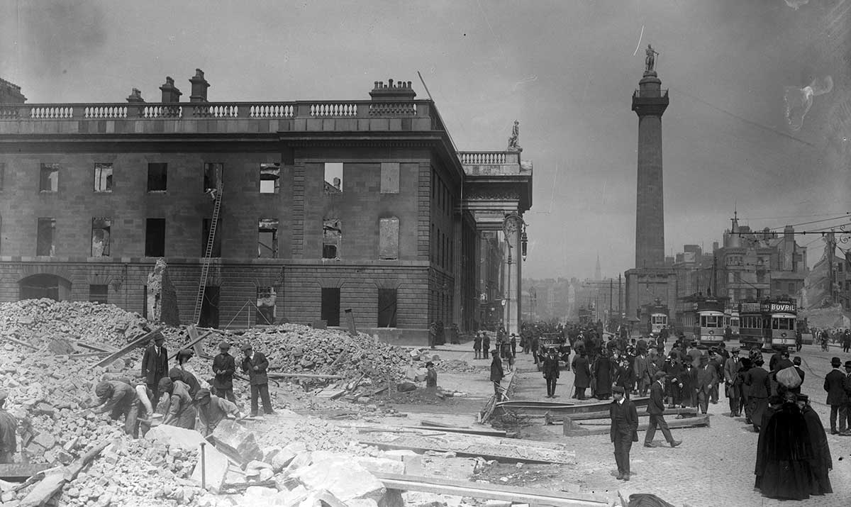 shell G P O Sackville Street