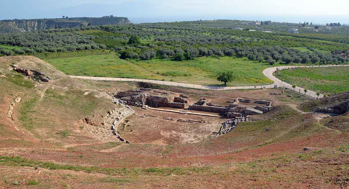 sicyon ruins carole raddato cc by 2