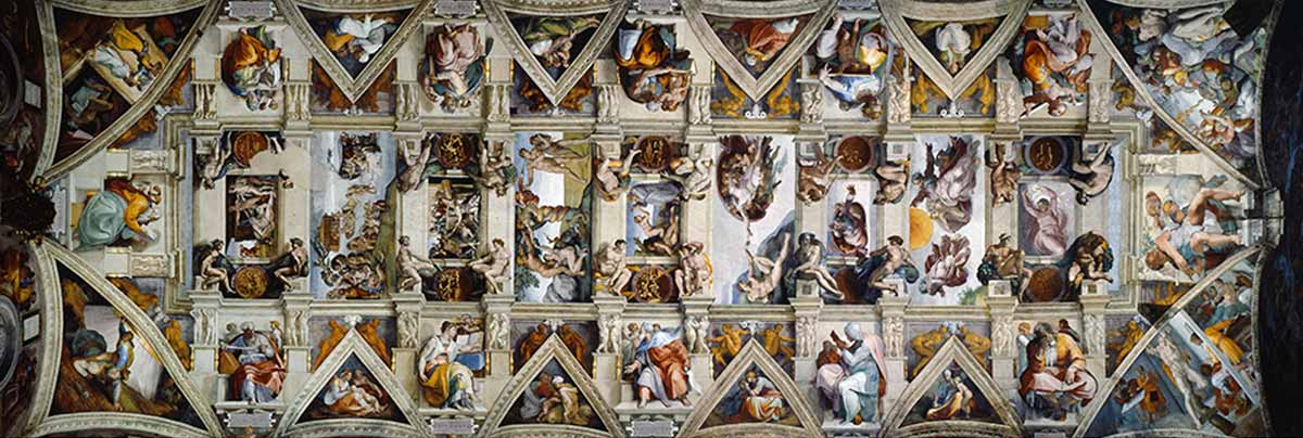 sistine chapel ceiling michelangelo fresco