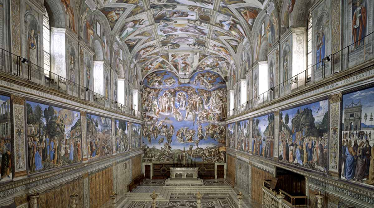 sistine chapel michelangelo