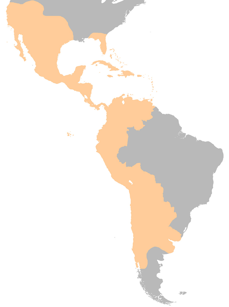 spanish americas map