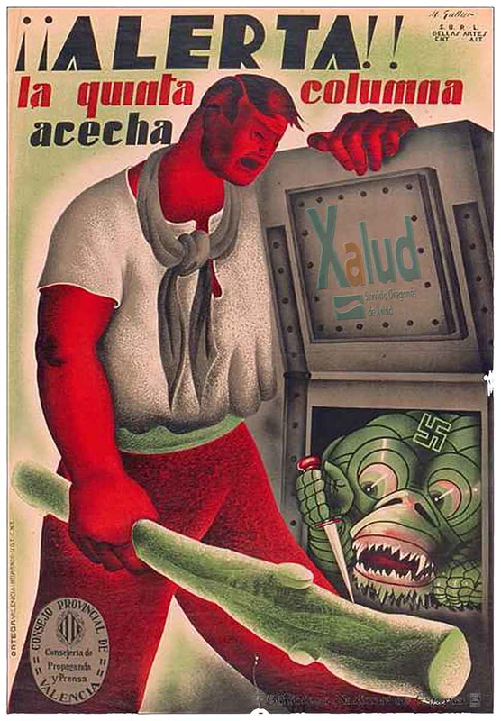 spanish civil war poster