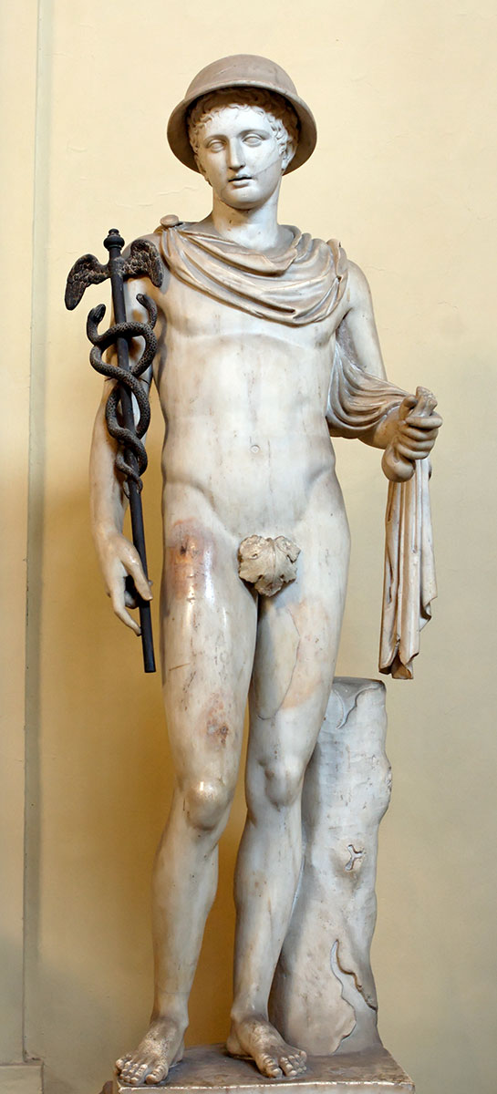 statue hermes chiaramonti