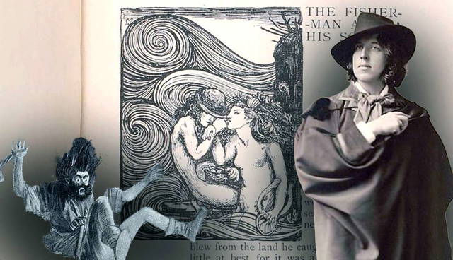 oscar wilde and illustrations from his Works