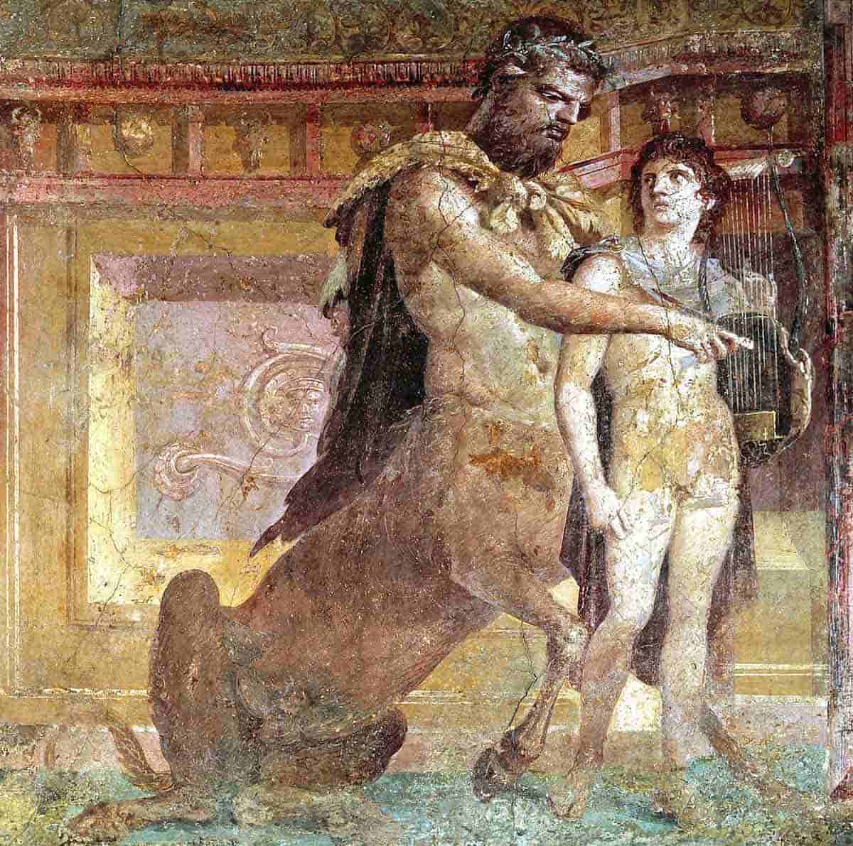 the education of achilles by chiron