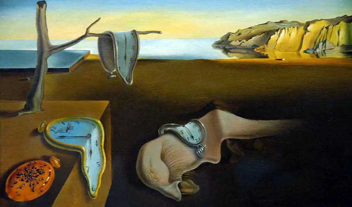 the persistence of memory salvador dali painting
