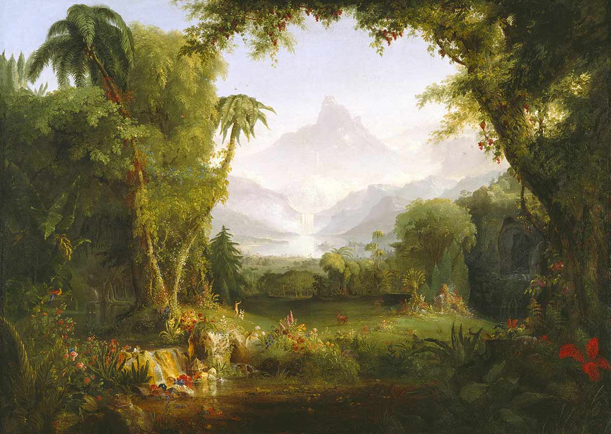 thomas cole garden of eden