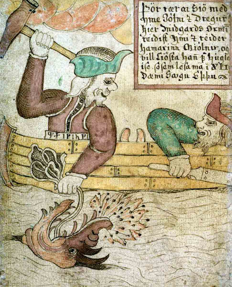 thor hymir jormundgandr norse mythology
