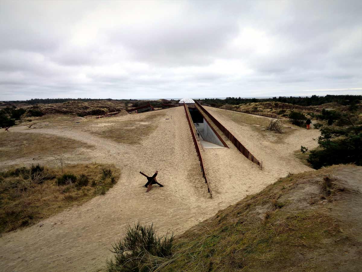tirpitz underground museum denmark entrance