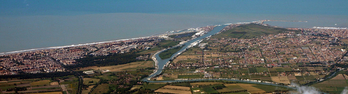 tiver mouth fiumicino rome aeneid locations