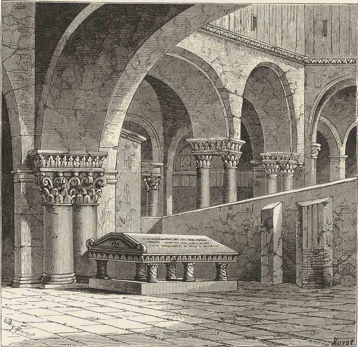 tomb of godfrey of bouillon