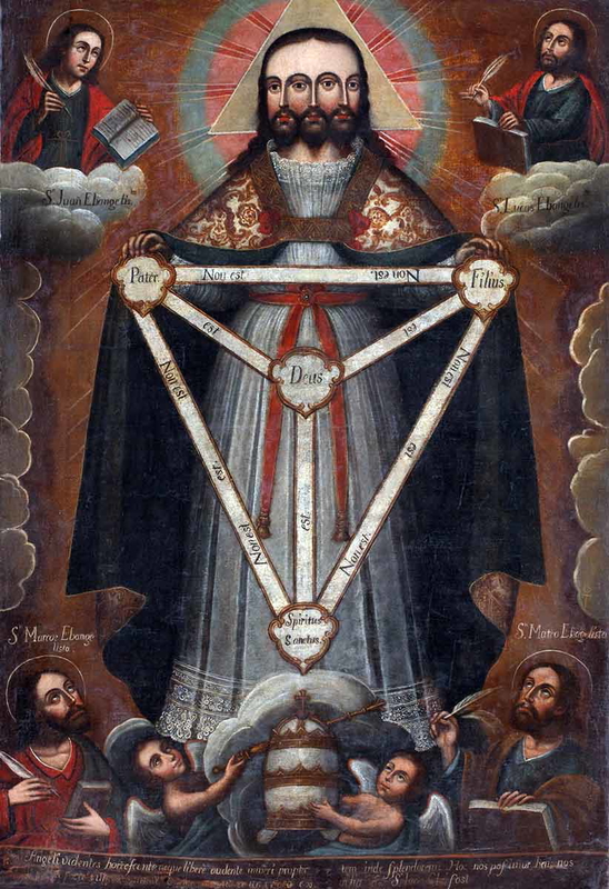 trifacial trinity painting