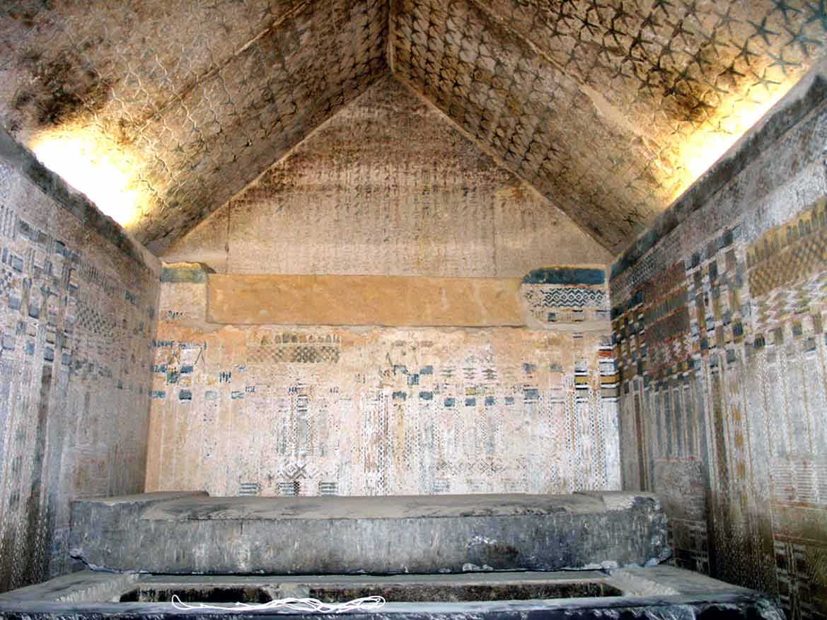 unas sarcophagus chamber
