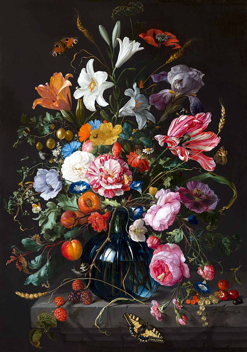 vase of flowers heem