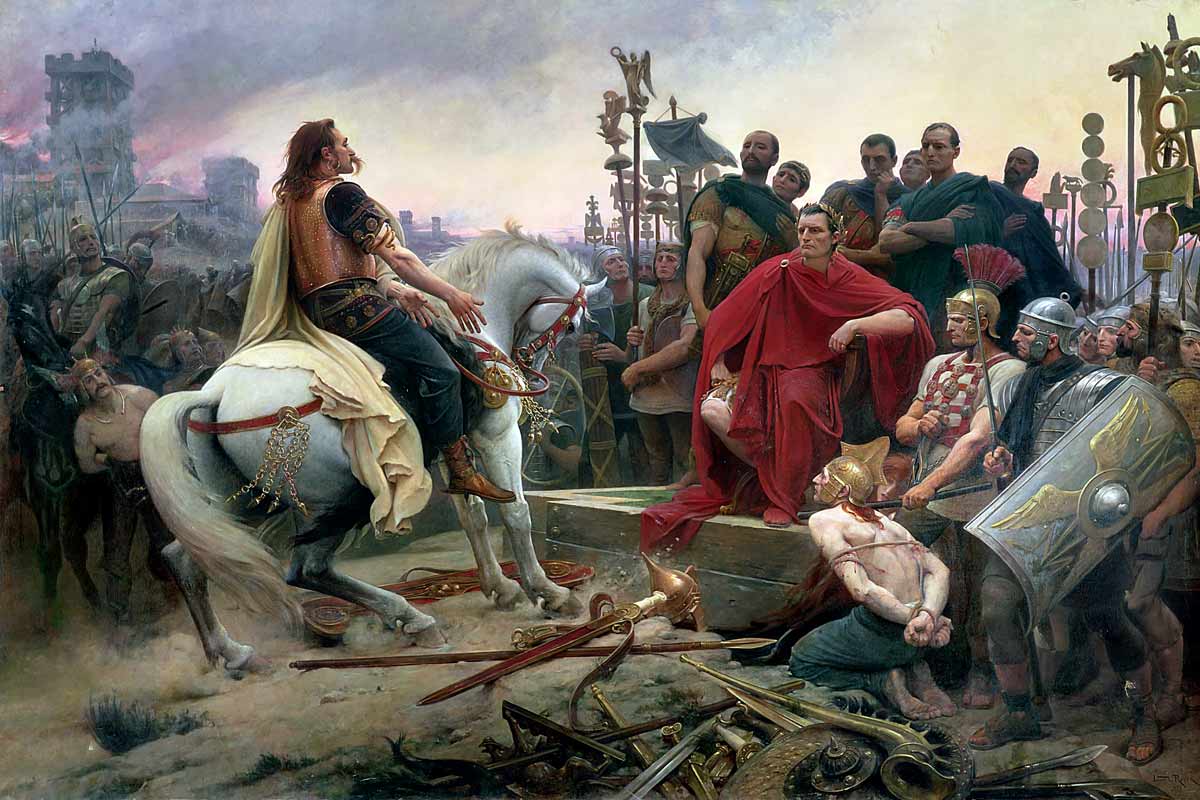 vercingetorix and caesar royer