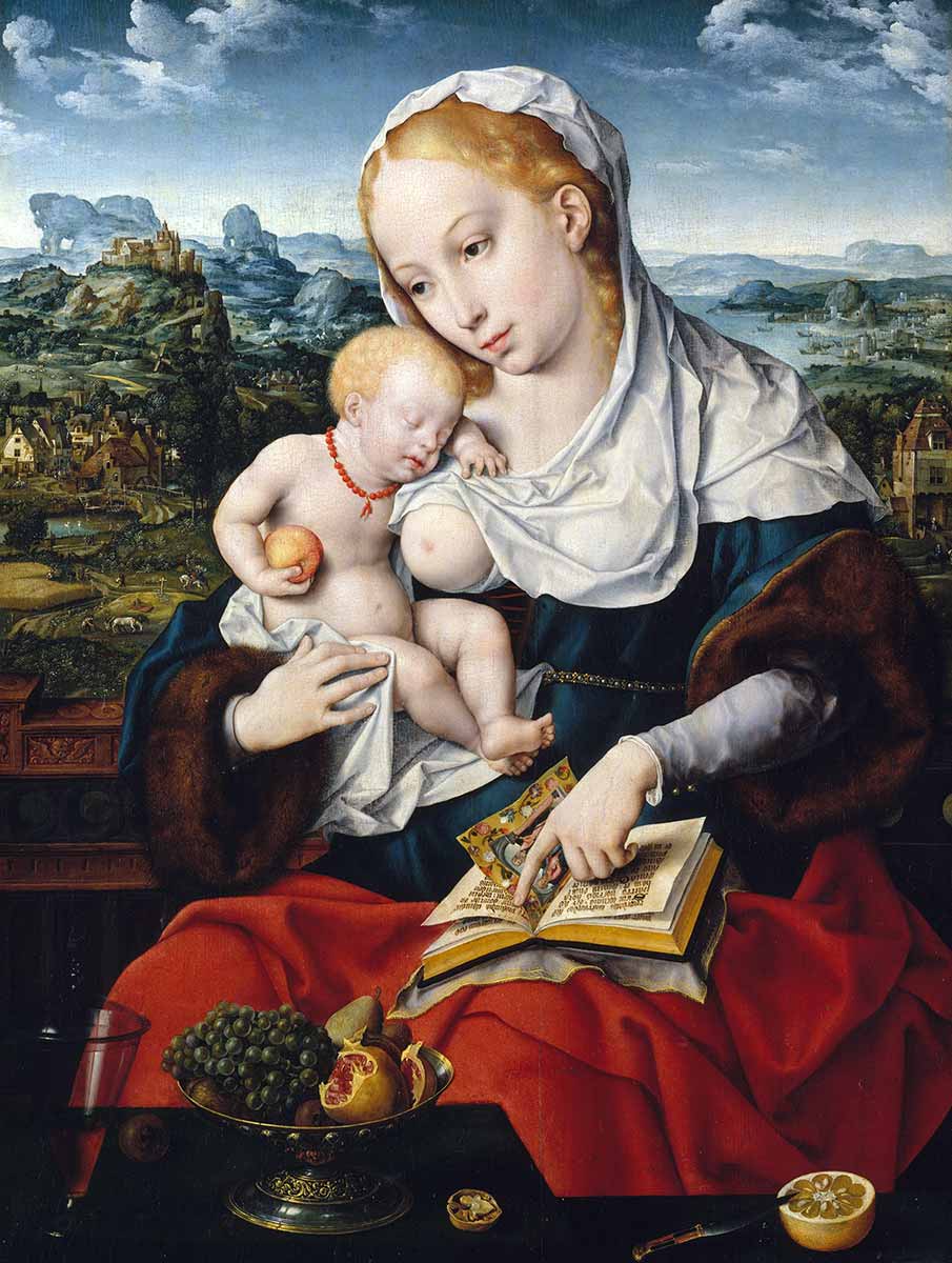 virgin and child