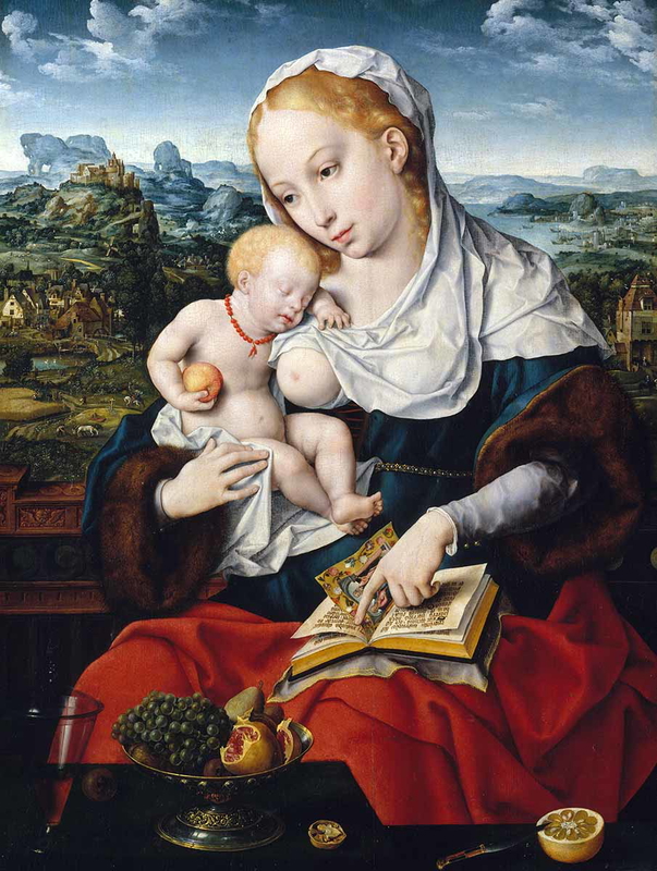 virgin and child