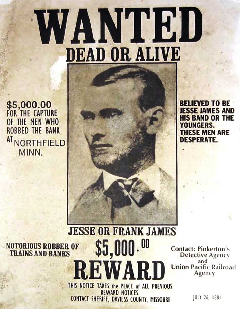 wanted jesse james