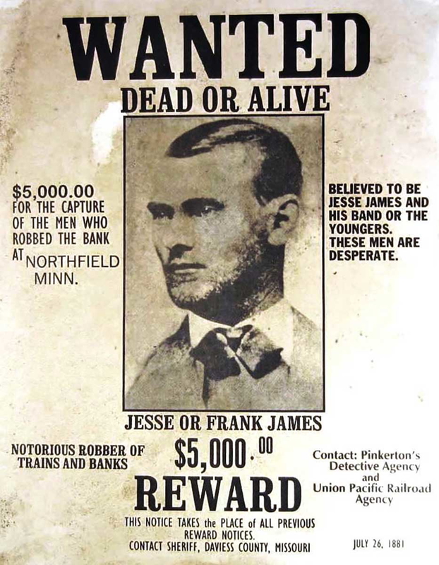 wanted jesse james