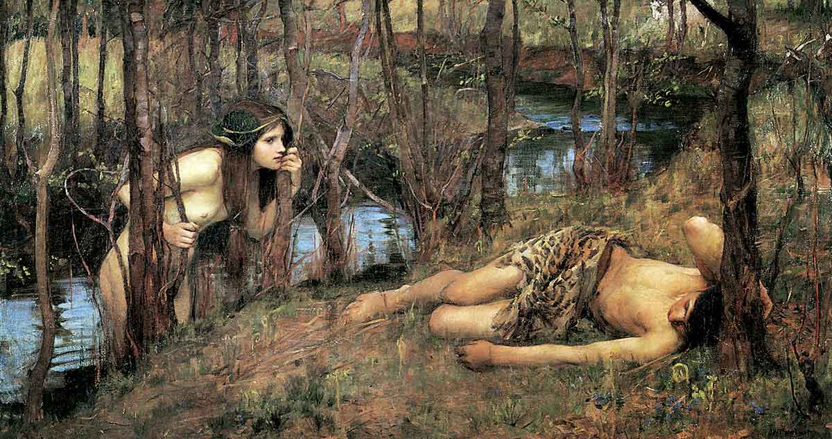 waterhouse hylad nymph painting