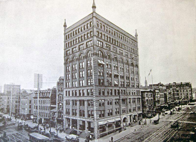The Wilder Building in Rochester c. 1900. Source: Lower Falls Rochester