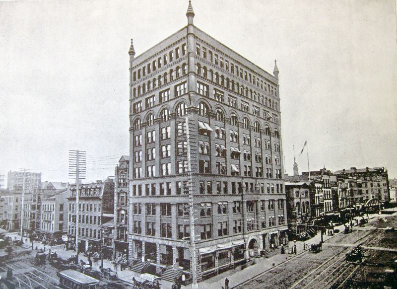 The Wilder Building in Rochester c. 1900. Source: Lower Falls Rochester