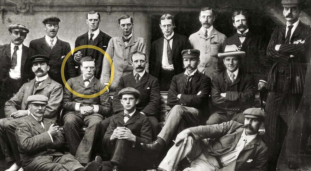 winston churchill reporter