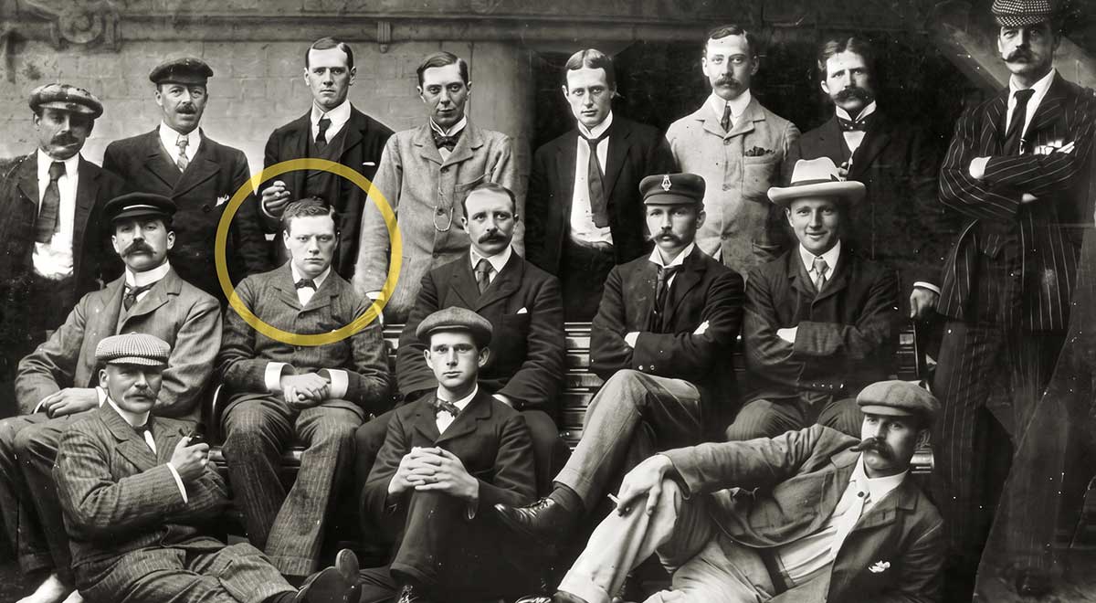 winston churchill reporter