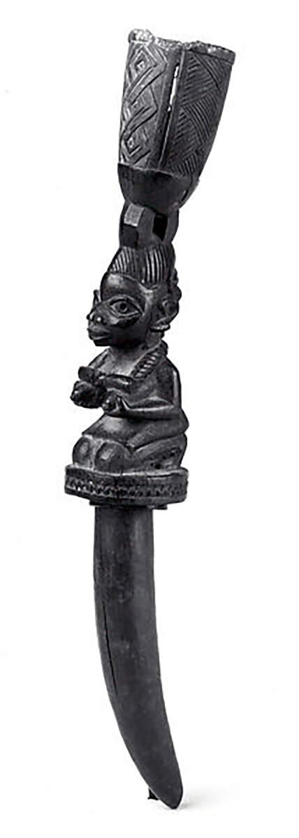 yoruba iroke ifa divination tapper