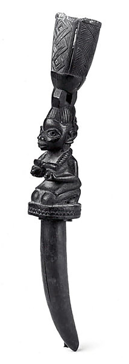 yoruba iroke ifa divination tapper
