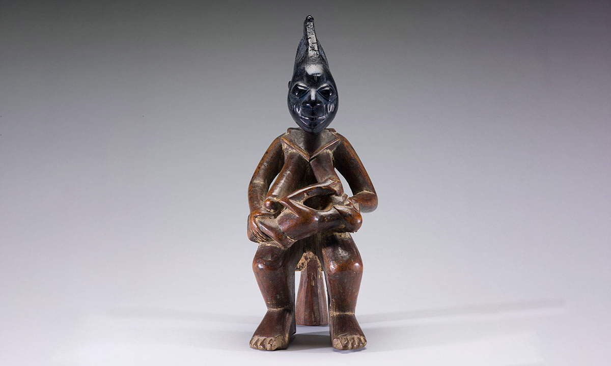 yoruba mother child sculpture