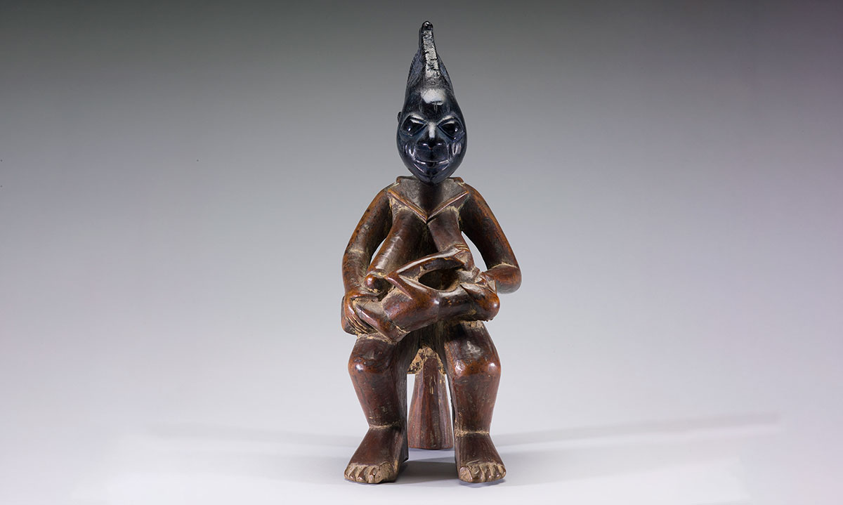 yoruba mother child sculpture