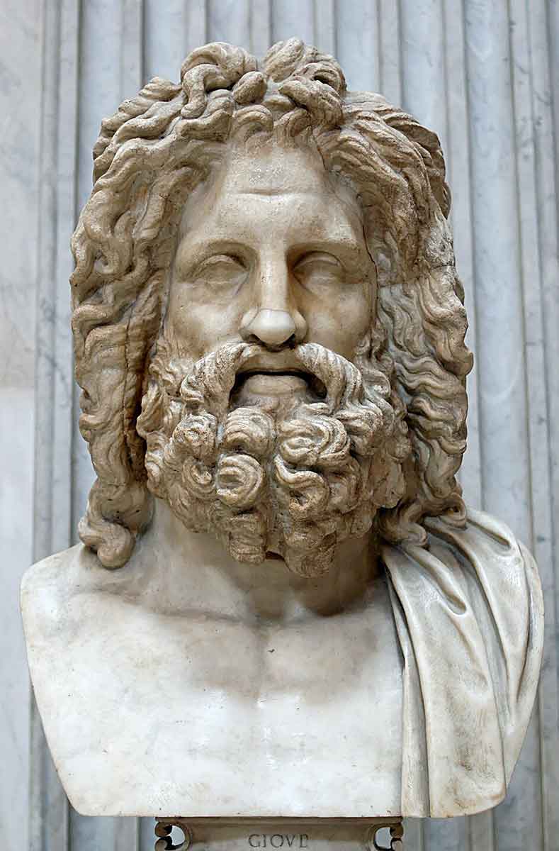 zeus bust