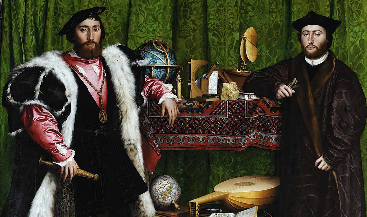ambassadors hans holbein painting 1533