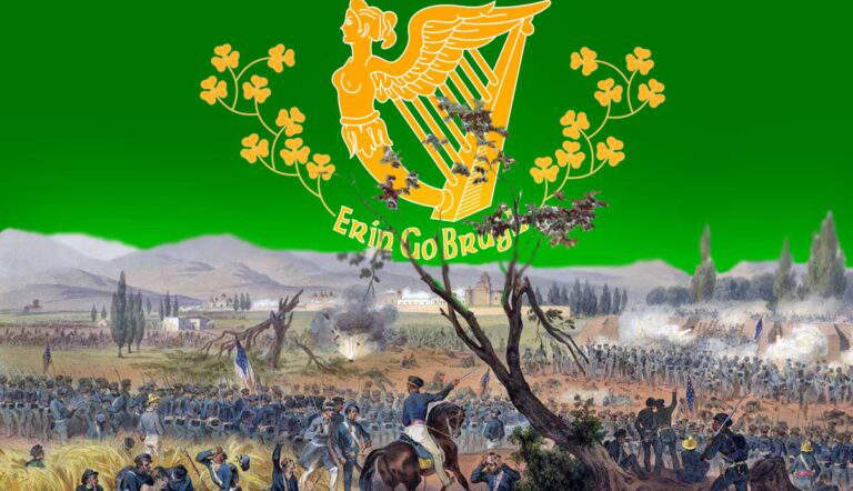 battle flag header st patricks