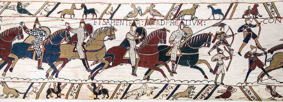 bayeux tapestry norman knights