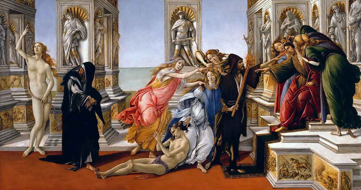botticelli apelles greek