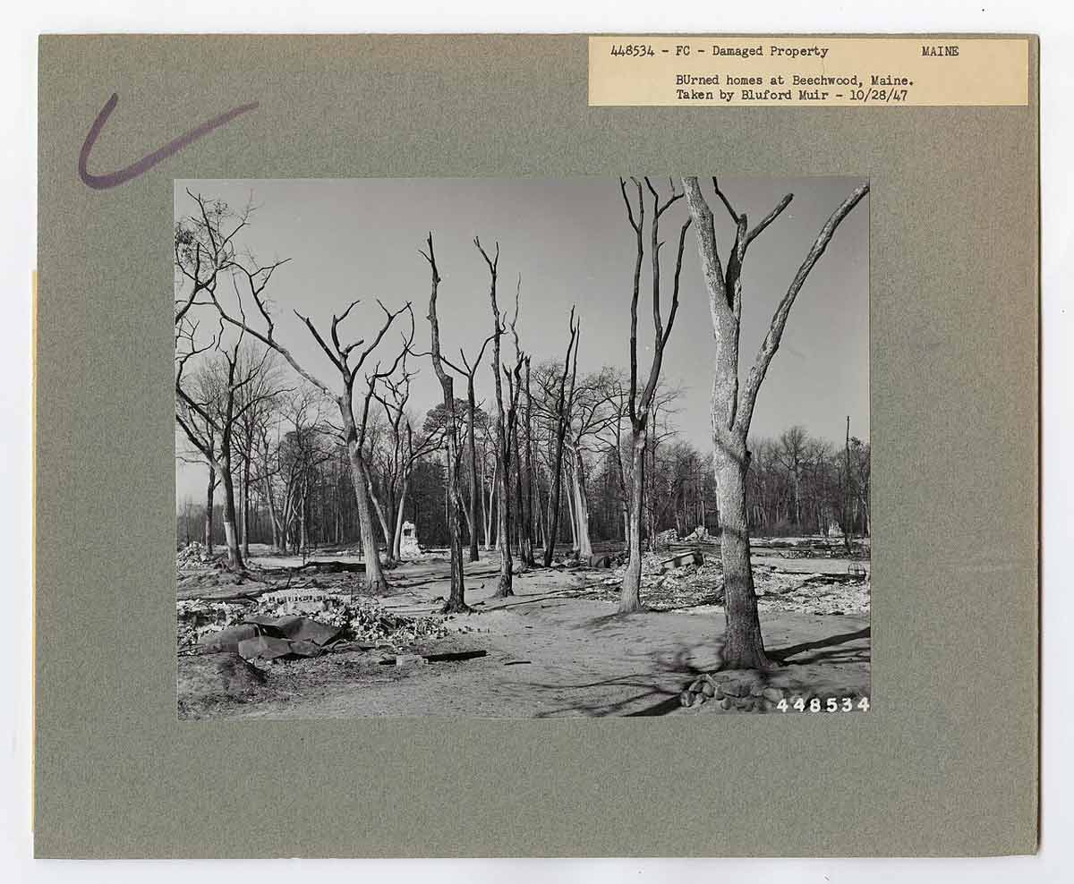 burned home at beechwood