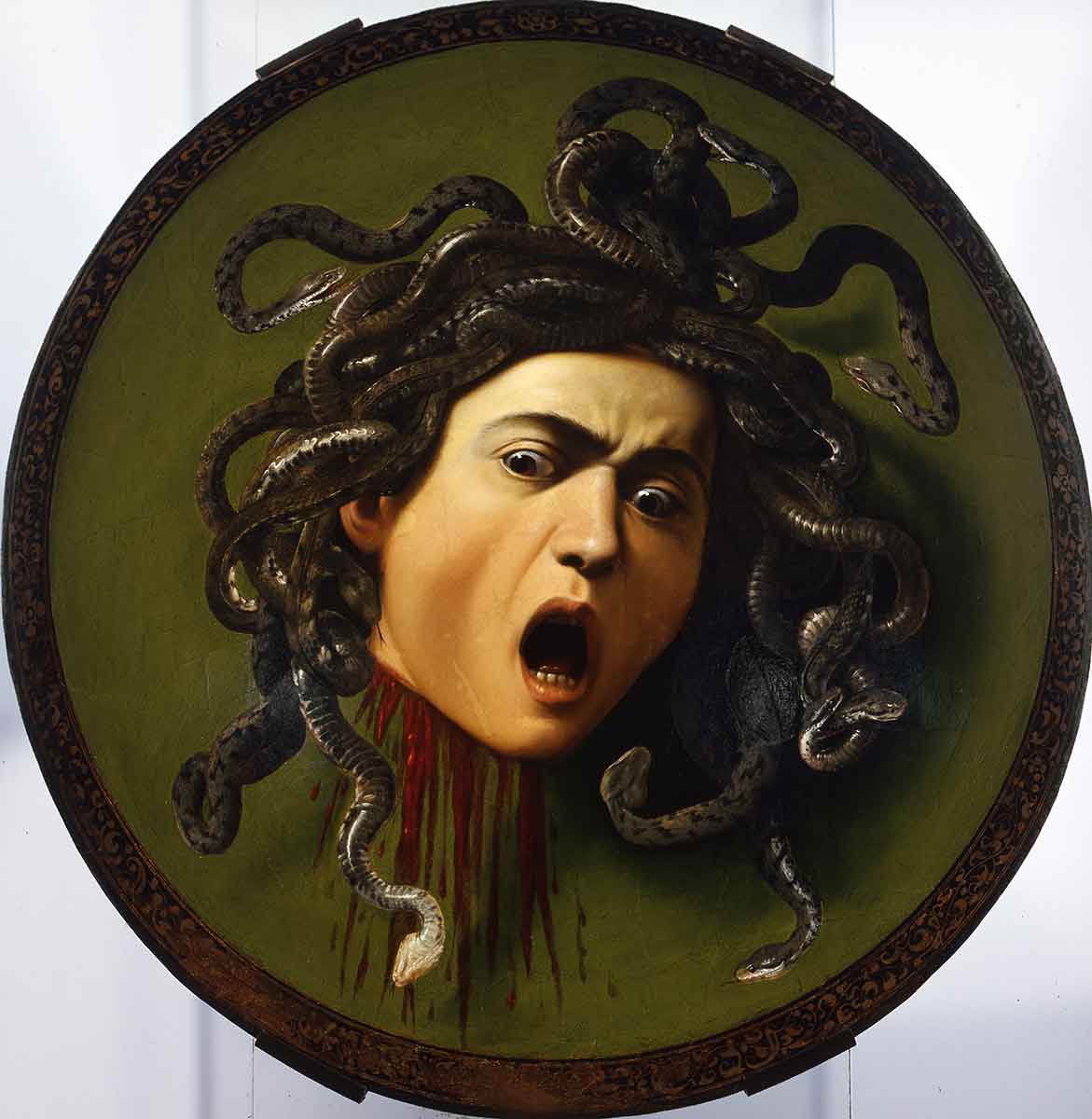 caravaggio medusa painting