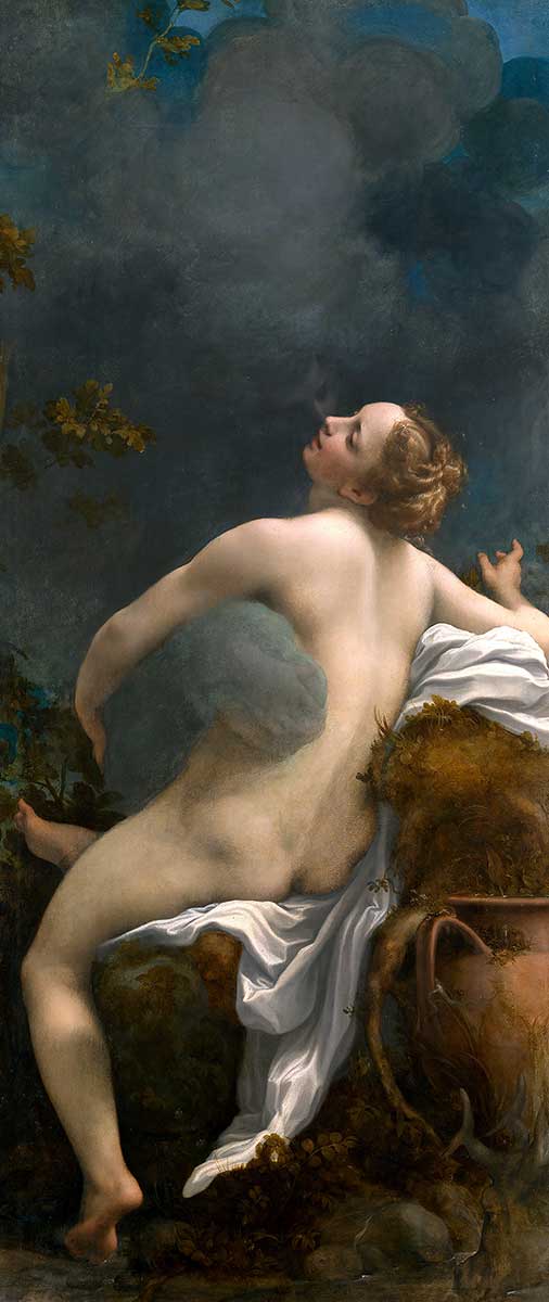 correggio jupiter io mythological painting