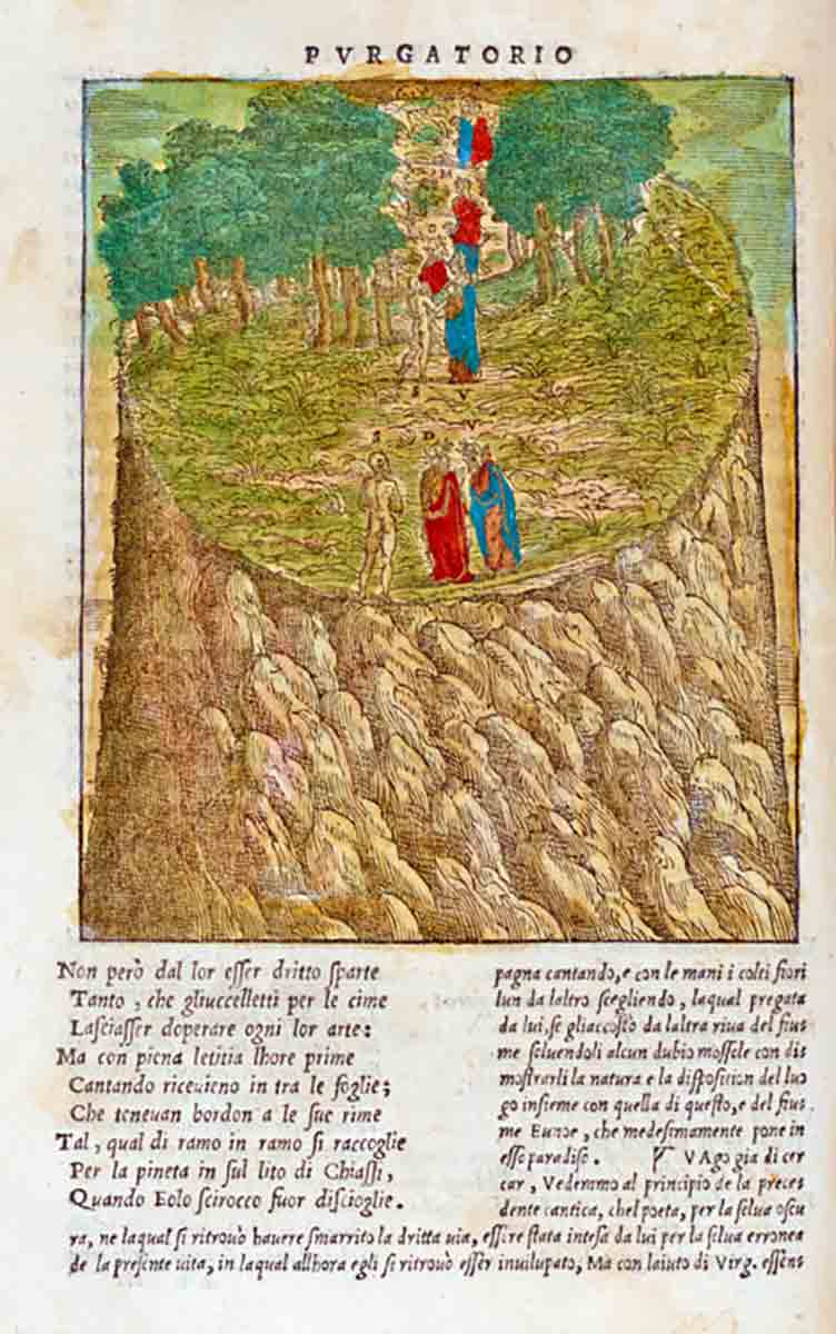 dante garden of eden purgatorio