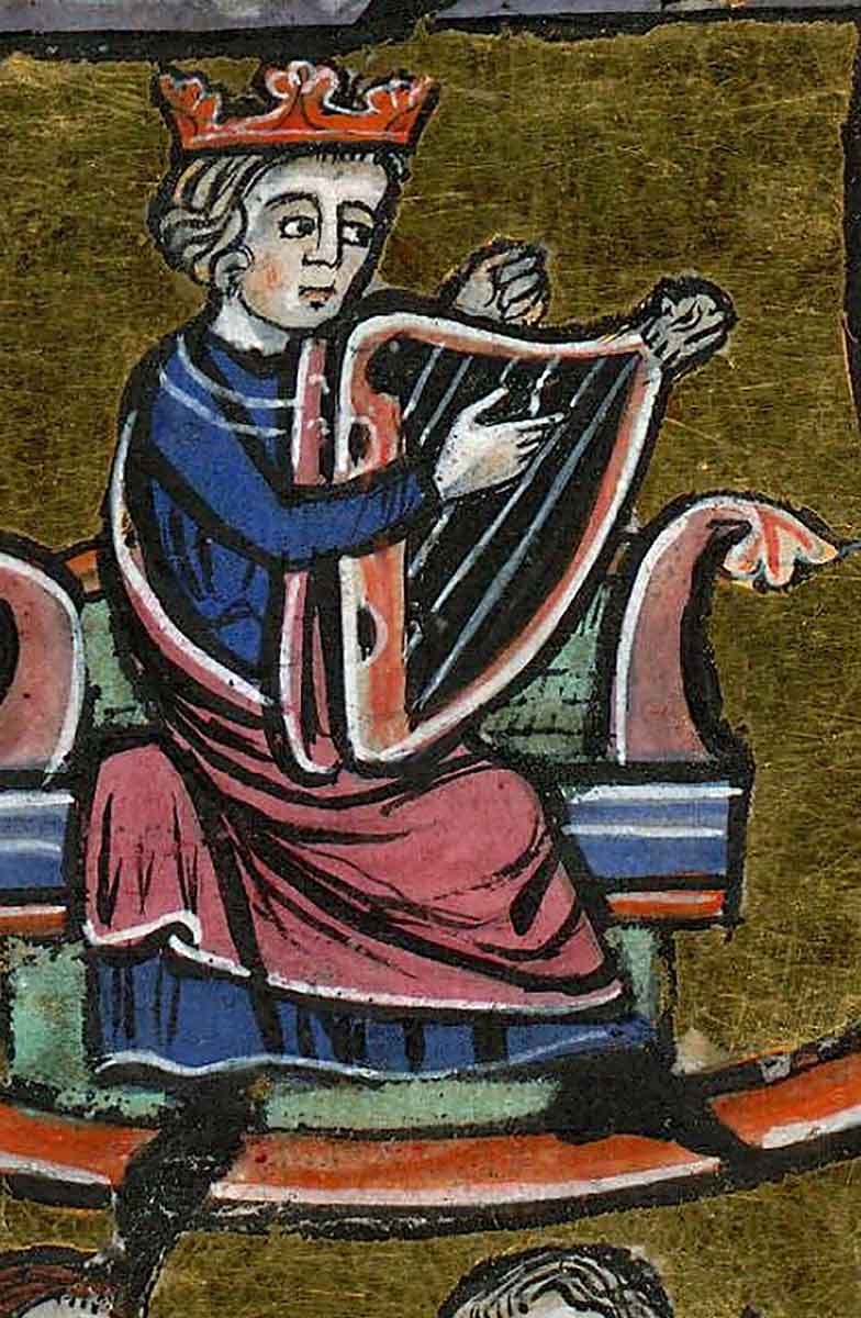 david lyre illuminated manuscript